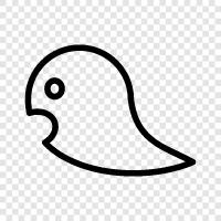 hauntings, the paranormal, haunted houses, Ghost icon svg