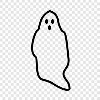 hauntings, ghost stories, ghost photos, ghost videos icon svg