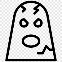 hauntings, paranormal activity, ghosts, haunting icon svg