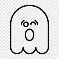 hauntings, hauntings in america, hauntings in canada, Ghost icon svg