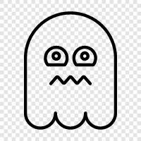 hauntings, hauntings in america, hauntings in canada, Ghost icon svg