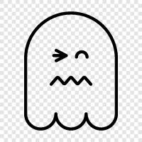 hauntings, paranormal, ghosts, haunting icon svg