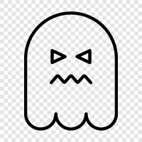 hauntings, ghost stories, ghost sightings, ghost photos icon svg