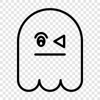 hauntings, hauntings in homes, hauntings in public places, haunt icon svg