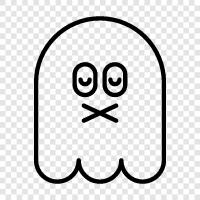 hauntings, ghosts, hauntings in homes, hauntings in public places icon svg