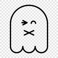 hauntings, ghost stories, ghost hunting, haunted houses icon svg