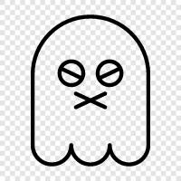 hauntings, ghost stories, ghost pictures, ghost videos icon svg