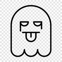 hauntings, ghost stories, ghost pictures, ghost videos icon svg