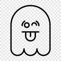 hauntings, ghost stories, ghost pictures, ghost videos icon svg