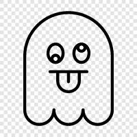 hauntings, ghost stories, ghosts in movies, hauntings in real life icon svg