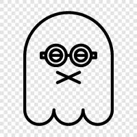 hauntings, ghost stories, ghost pictures, ghost videos icon svg