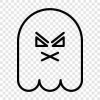 hauntings, paranormal, ghost stories, ghost hunting icon svg