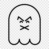 hauntings, paranormal, ghost hunting, ghosts icon svg