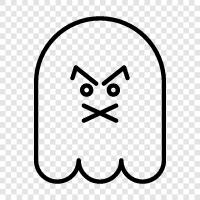 hauntings, ghosts, hauntings in homes, hauntings in hospitals icon svg