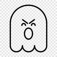 hauntings, ghost stories, ghost hunting, ghost pictures icon svg