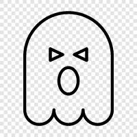 hauntings, paranormal activity, hauntings in the home, ghost stories icon svg