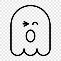 hauntings, hauntings in america, ghosts in new york, Ghost icon svg