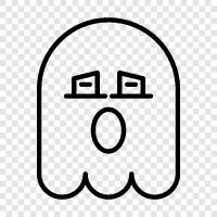 hauntings, hauntings in america, hauntings in canada, Ghost icon svg