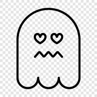 hauntings, paranormal, ghost hunting, ghost stories icon svg