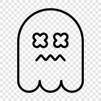 hauntings, hauntings in the home, ghosts in the home, ghost icon svg