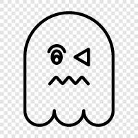 hauntings, hauntings in the home, ghost stories, ghost sightings icon svg