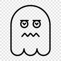 hauntings, ghost stories, ghost movies, Ghost icon svg