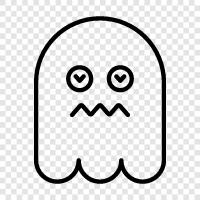 hauntings, ghost sightings, ghost stories, ghost videos icon svg