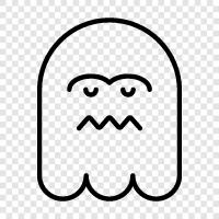 hauntings, scary, spooks, haunt icon svg