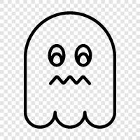 hauntings, ghost hunting, ghost stories, ghost hunting tips icon svg