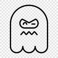 hauntings, hauntings in the home, hauntings in hotels, haunt icon svg