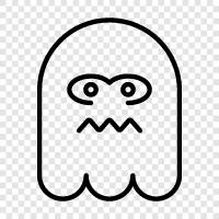 hauntings, hauntings in haunted houses, haunted places, ghost stories icon svg