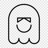 hauntings, ghost stories, ghost photos, ghost videos icon svg