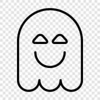 hauntings, spirit, ghost stories, hauntings in history icon svg