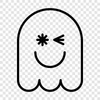 hauntings, hauntings in America, hauntings in England, Ghost icon svg