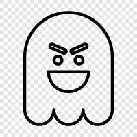 hauntings, hauntings in the home, hauntings in public, haunt icon svg