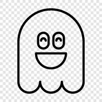 hauntings, hauntings in america, hauntings in canada, Ghost icon svg