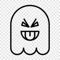 hauntings, ghost stories, ghost pictures, ghost videos icon svg