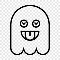 hauntings, paranormal, ghost stories, ghost sightings icon svg