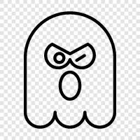 hauntings, paranormal, ghost hunting, hauntings in the home icon svg