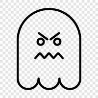 hauntings, paranormal, ghosts, paranormal activity icon svg