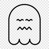 hauntings, hauntings in america, hauntings in canada, Ghost icon svg