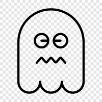 hauntings, ghost stories, ghost photos, haunted houses icon svg