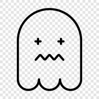 hauntings, ghost stories, ghost pictures, ghost videos icon svg