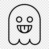 hauntings, scary, ghost stories, hauntings in houses icon svg