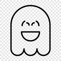 hauntings, paranormal activity, ghost stories, haunted houses icon svg