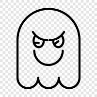 hauntings, haunting, ghost stories, ghost photos icon svg