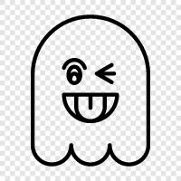 hauntings, ghouls, spooks, haunting icon svg