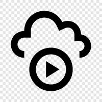 HD Video Storage, Storage for Video, Cheap Video Storage, Cloud Storage for icon svg