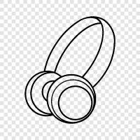 headphone, earphone, phone, sound icon svg