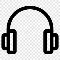 headphone, audio, music, audio equipment icon svg